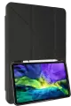 Newface Apple iPad 10.2 (8.nesil) Kılıf Kalemlikli Mars Tablet Kılıfı - Koyu Gri