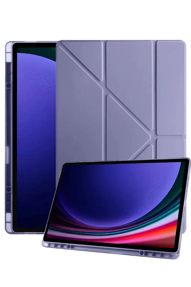 Newface Samsung Galaxy Tab A11 Plus Kalemlikli Mars Tablet Kılıfı - Lavender