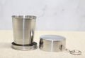 Katlanabilir Tekli Paslanmaz Çelik Shot Bardak - Model 2