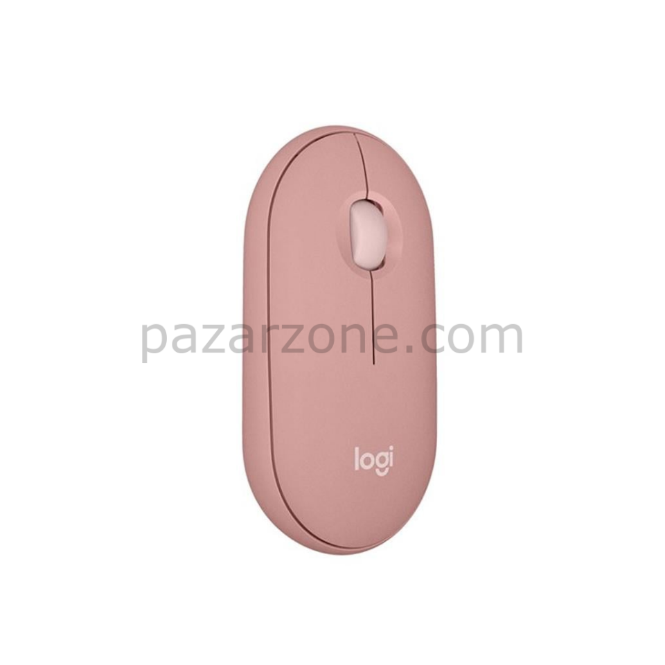LOGITECH 910-007014, M350S Pembe, Pebble 2, Nano, Bluetooth, Kablosuz, 4000dpi, Optik, 3 Tuşlu, 24ay Pil Ömrü, Sessiz Mouse