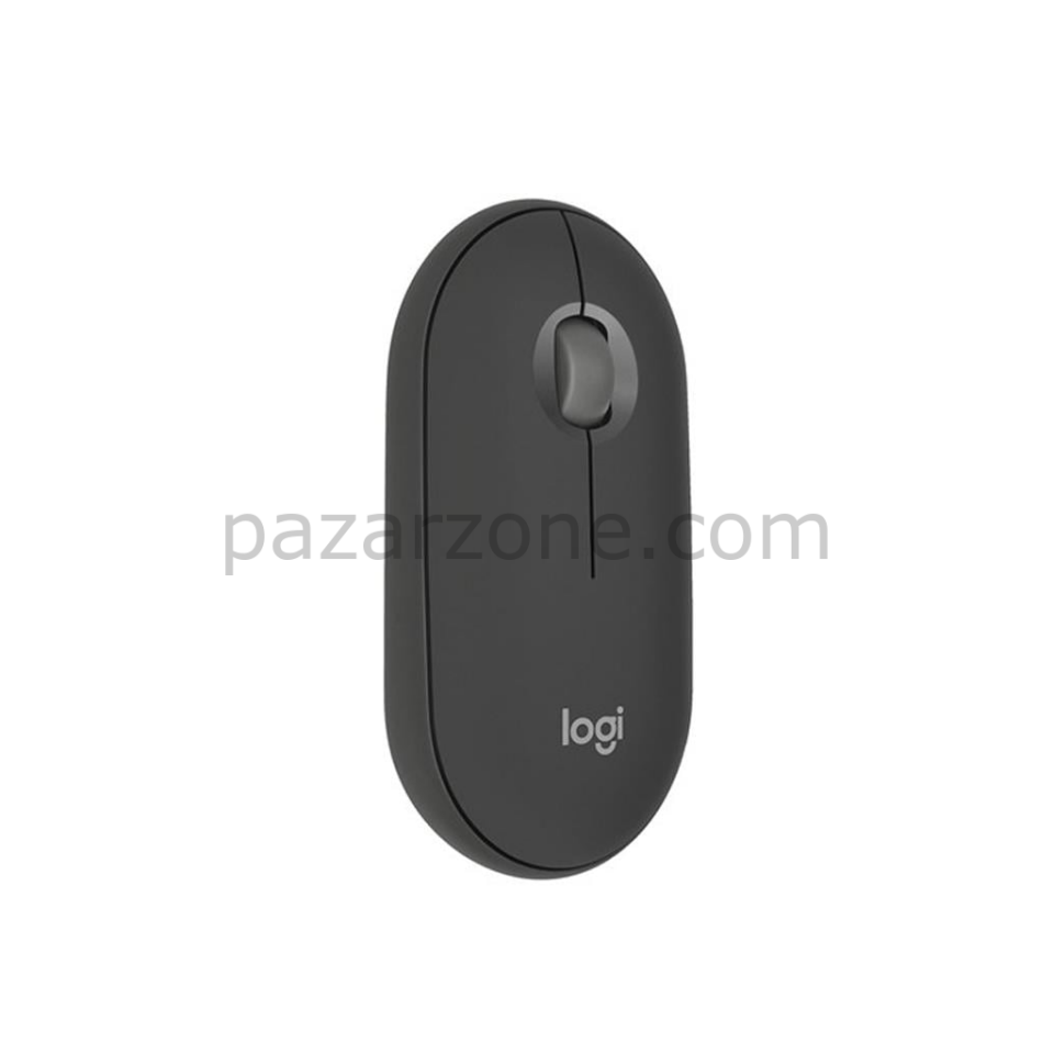 LOGITECH 910-007015, M350S Siyah, Pebble 2, Nano, Bluetooth, Kablosuz, 4000dpi, Optik, 3 Tuşlu, 24ay Pil Ömrü, Sessiz Mouse