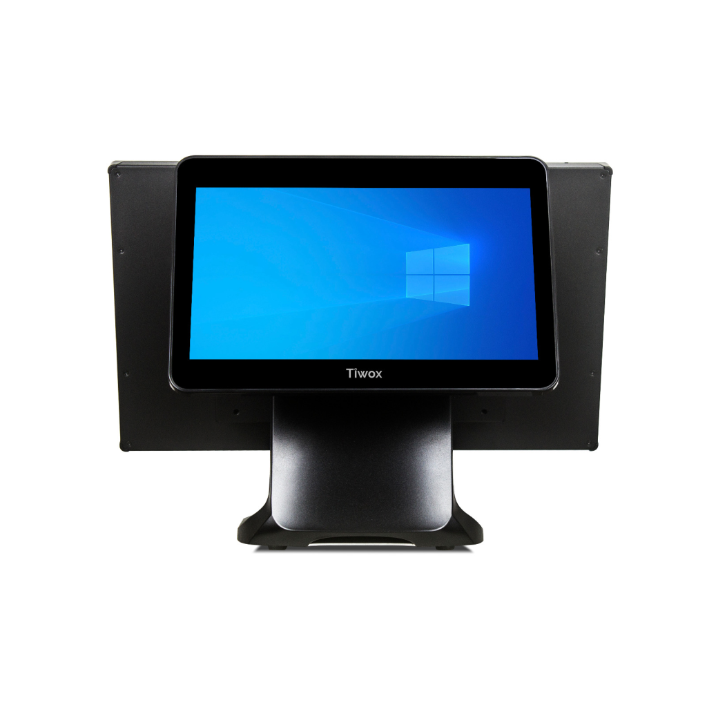 Tiwox TP-5610D, Intel i5 10.Nesil, 18.5'' Ekran,  13.2'' 2. Ekran, 8GB Ram, 128GB SSD, Endüstriyel, Dokunmatik Pos PC (çift ekran)
