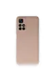 Newface Xiaomi Redmi Note 11T Kılıf Nano içi Kadife Silikon - Pudra