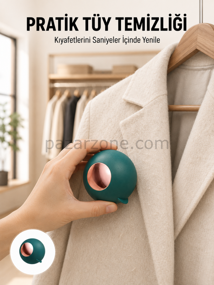 Elbise Tiftik Çıkarıcı Top – Yeniden Kullanılabilir ve Yıkanabilir