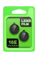 Newface Apple iPhone 16E Raze Metal Kamera Lens - Siyah