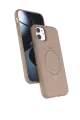 Newface Apple iPhone 11 Regal Magsafe Standlı Kapak - Çöl Titanyum
