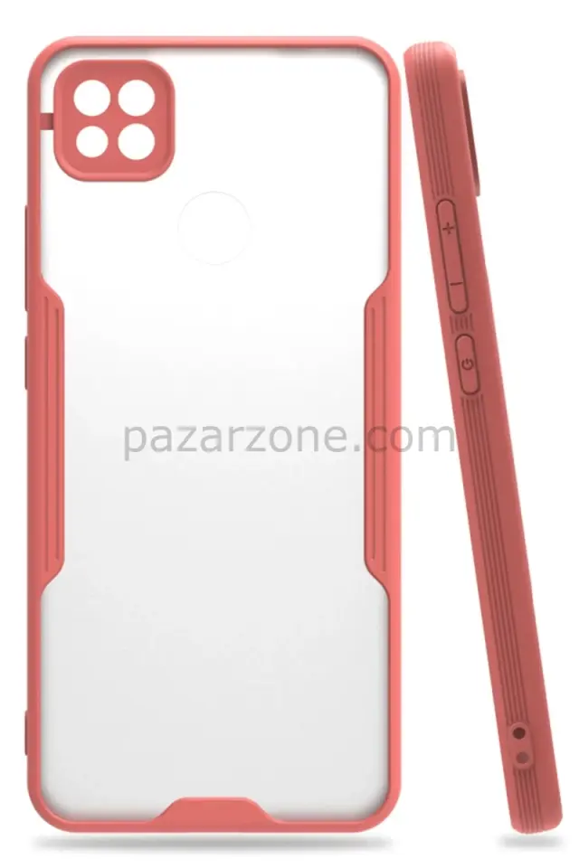 Newface Xiaomi Redmi 9C Kılıf Platin Silikon - Pembe