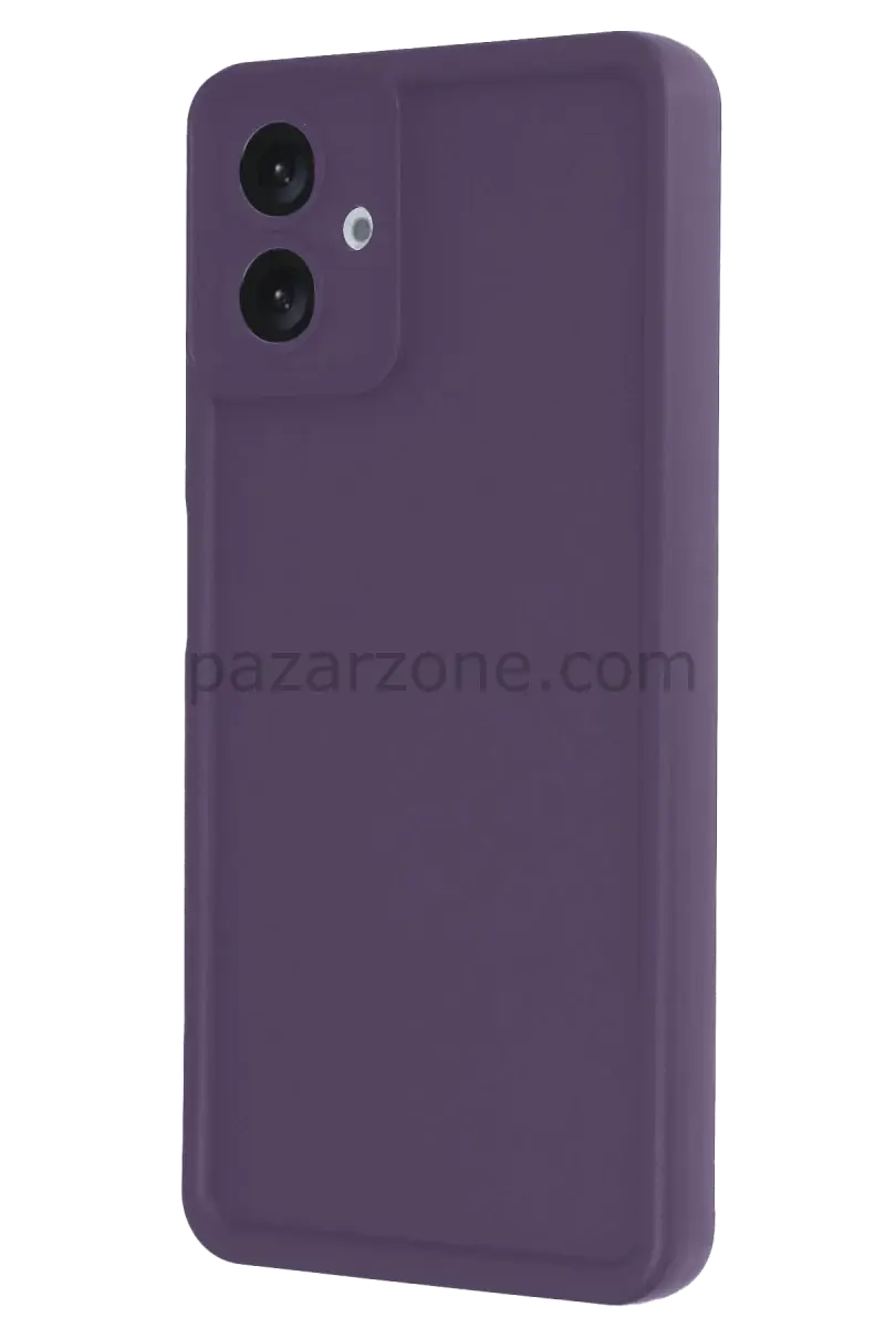 Newface Samsung Galaxy A06 Kılıf Viera Silikon - Mürdüm