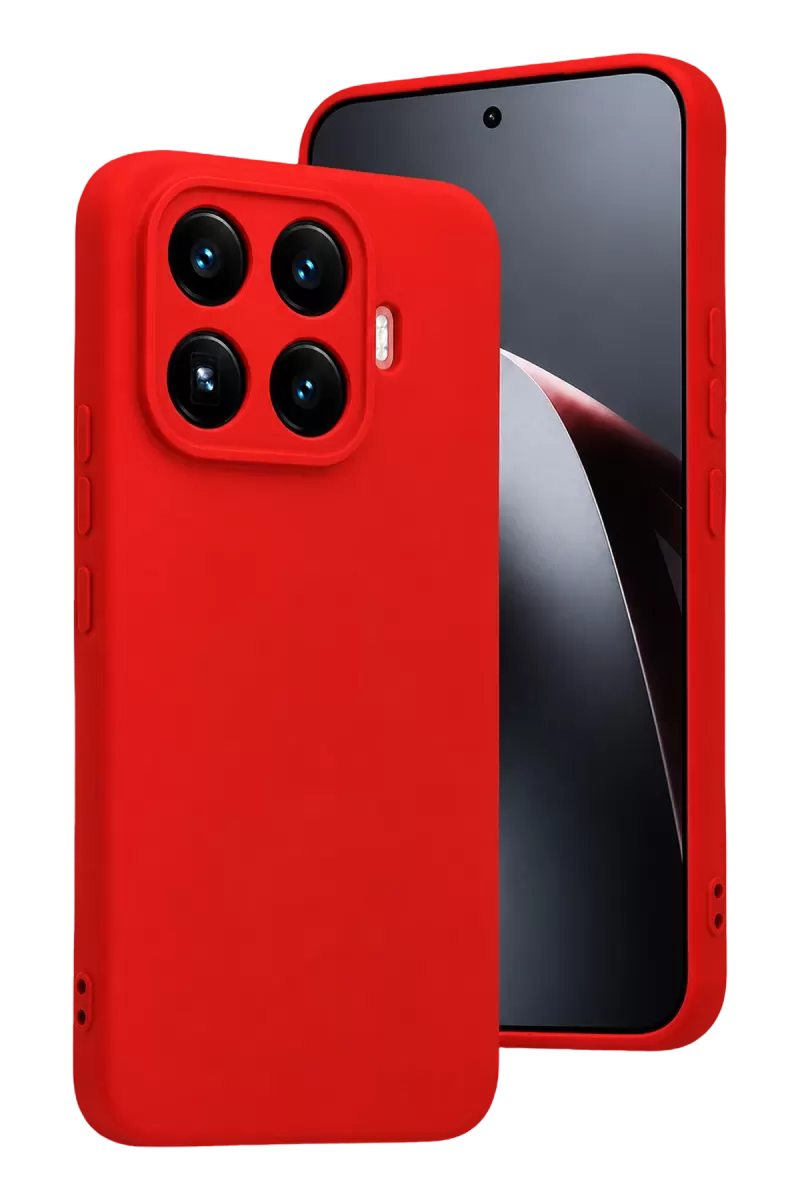 Newface Xiaomi Mi 17T Pro First Silikon - Kırmızı