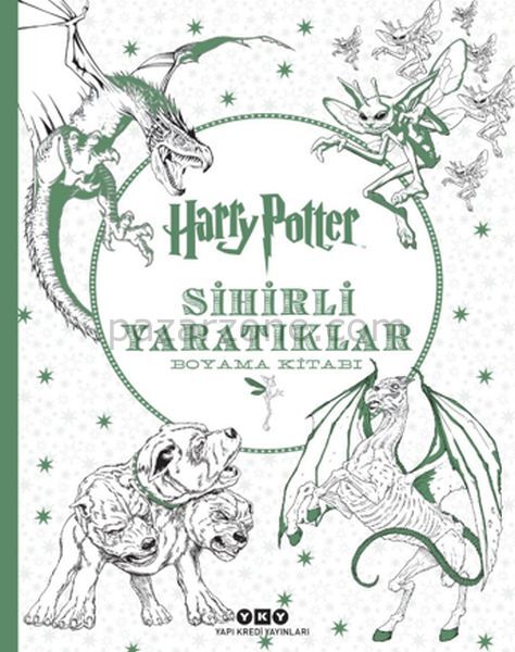 Harry Potter Sihirli Yaratıklar Boyama Kitabı