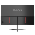 RAYDIN MM24RFA-200HZ, 23.6", 1ms, 200Hz, Full HD, HDMI, DP, Hoparlör, VA LED, R1650 Curved, Frameless, FreeSync Gaming Monitör