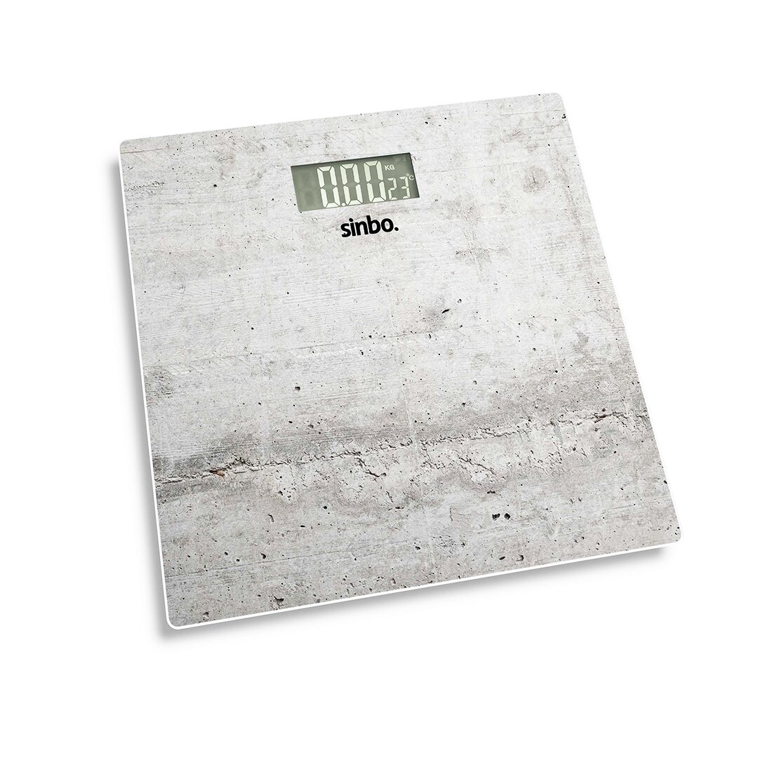 Sinbo Dijital Tartı - Beyaz Renk - 180 kg Maks Kapasite - LCD Ekran