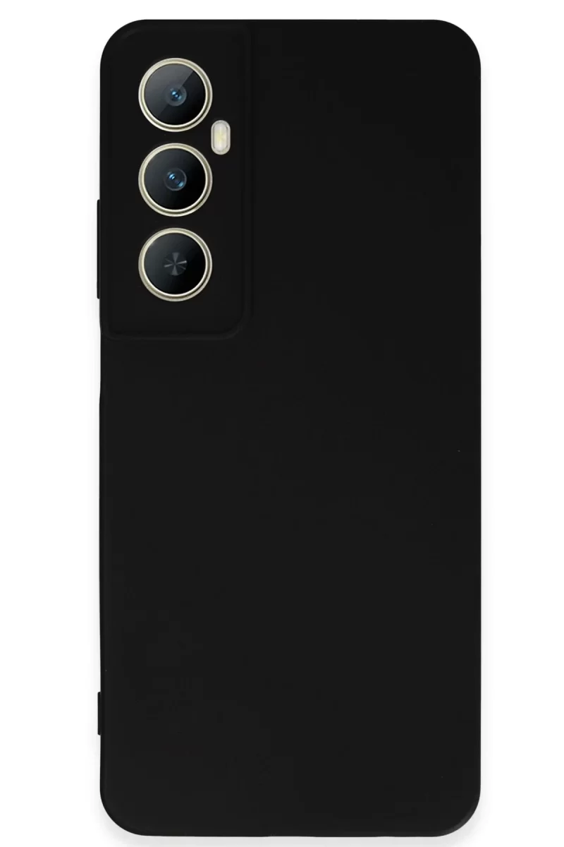 Newface Realme C65 Kılıf First Silikon - Siyah