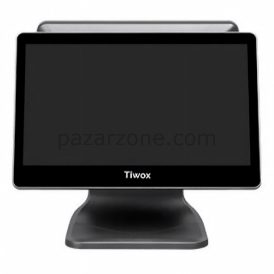 Tiwox TP-9500-D, Intel i5 5.Nesil, 15.6" Ekran,  8GB Ram, 128GB SSD, Endüstriyel, Dokunmatik Pos PC (çift ekran)