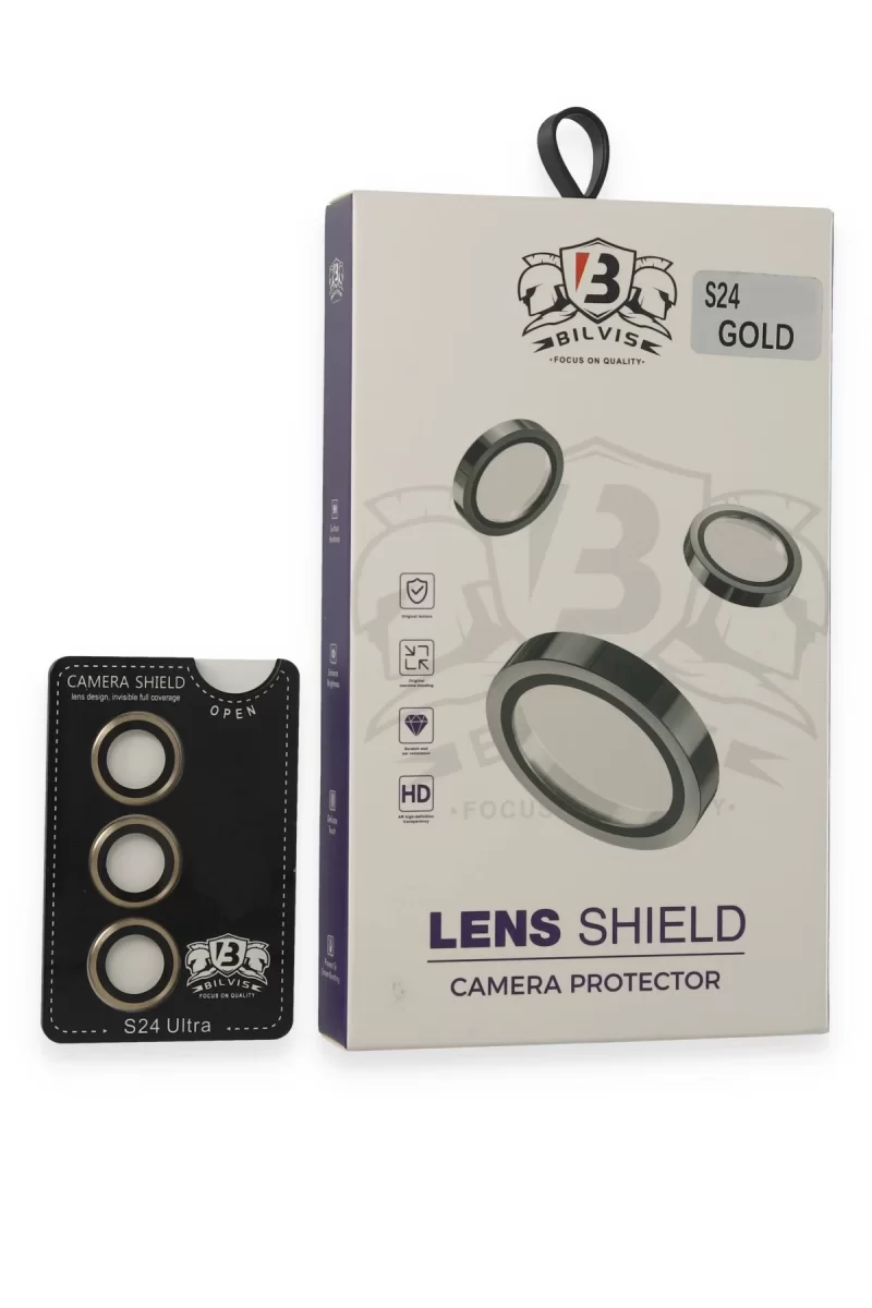 Newface Samsung Galaxy S24 Bilvis Titan Kamera Lens - Gold