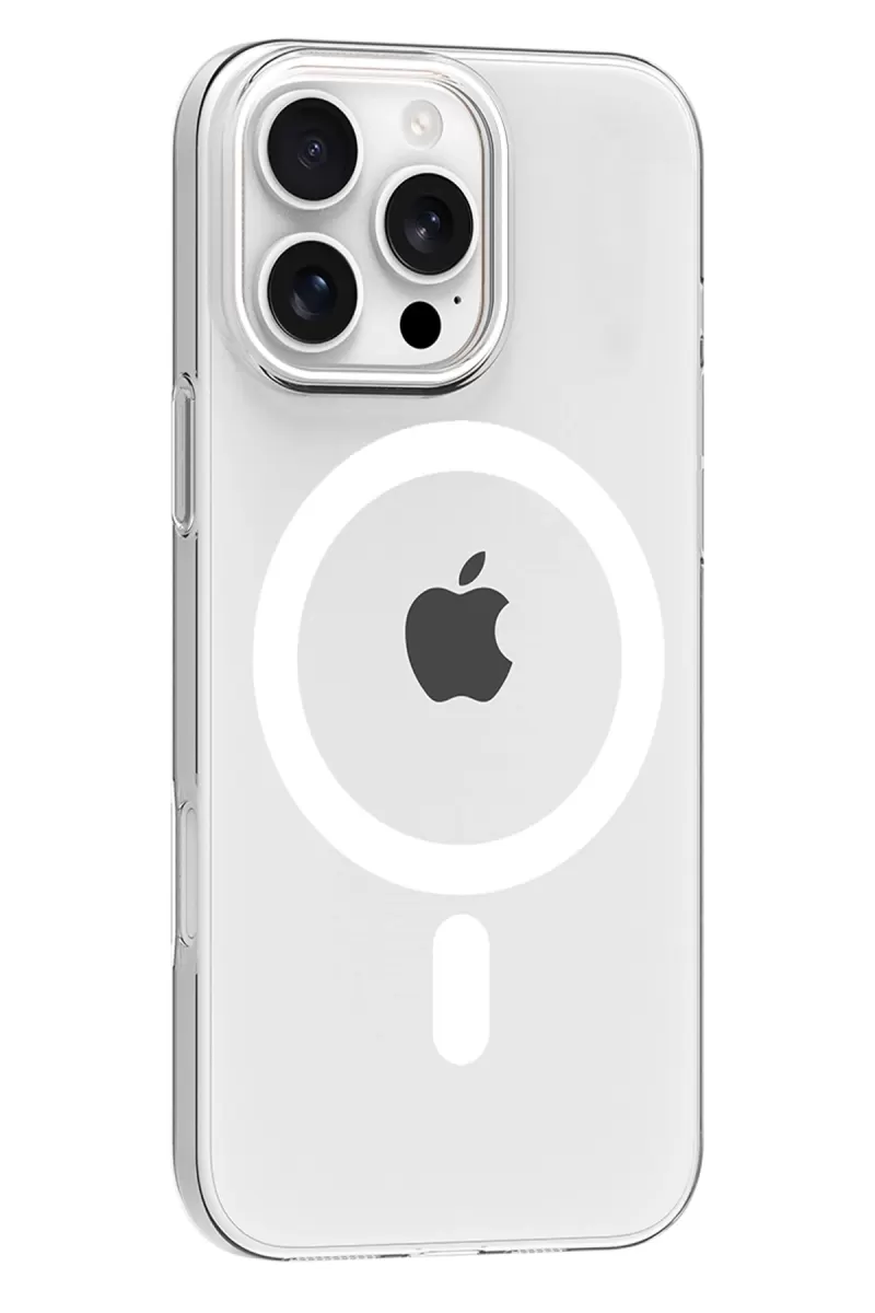 Joko Apple iPhone 16 Pro Max PC Blank Magsafe Kapak - Şeffaf