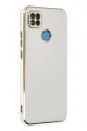 Newface Xiaomi Redmi 9C Kılıf Volet Silikon - Beyaz