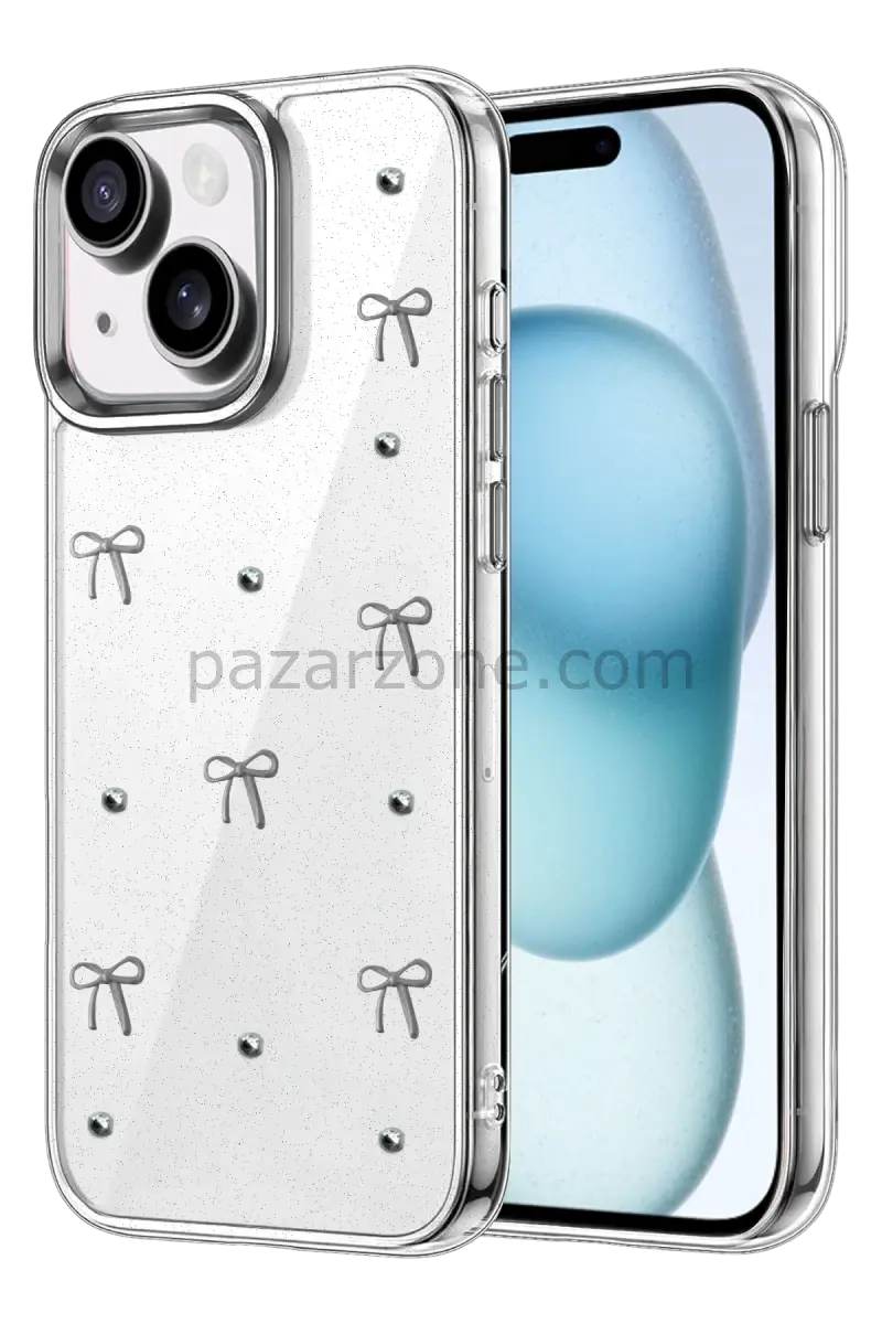 Newface Apple iPhone 14 Fiyonk Desenli Kapak - Desen 5