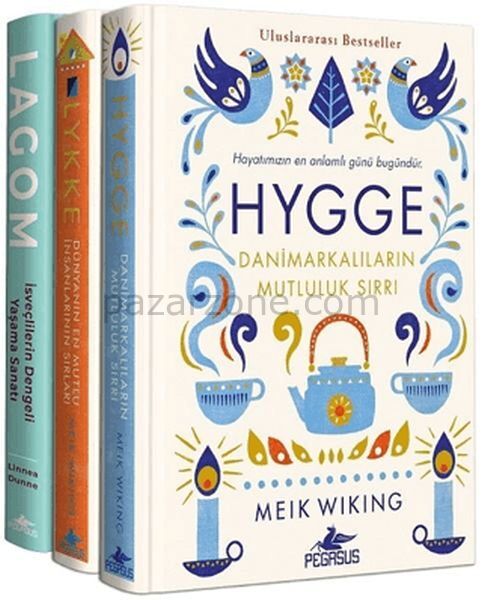 Hygge - Lykke - Lagom Set (3 Kitap Takım)