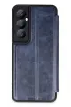Newface Realme C65 Kılıf Flip Cover - Lacivert