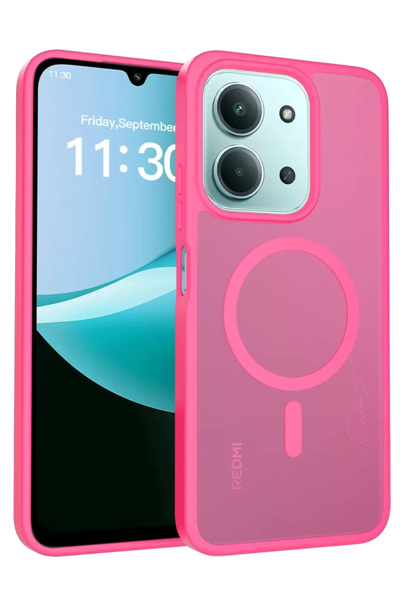 Joko Xiaomi Redmi 15C 4G Jota Magsafe Kapak - Rose