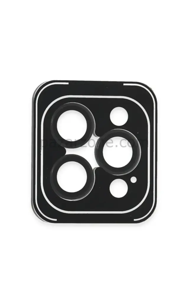 Joko Apple iPhone 16 Pro Max PVD Metal Kamera Lens - Siyah