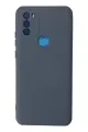 Newface General Mobile GM 21 Plus Kılıf Nano içi Kadife Silikon - Gri