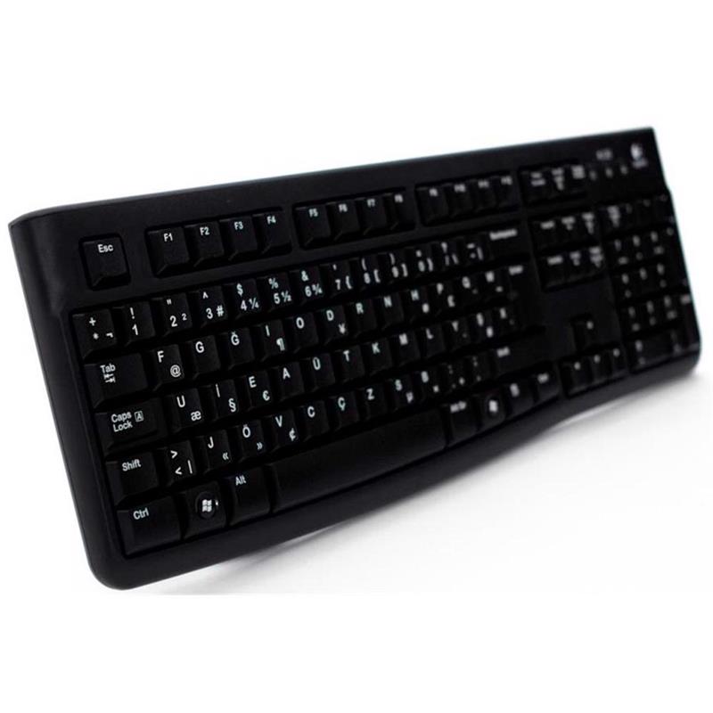 LOGITECH K120 F USB KABLOLU KLAVYE SİYAH 920-004163