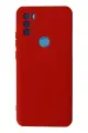 Newface General Mobile GM 21 Plus Kılıf Nano içi Kadife Silikon - Kırmızı
