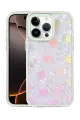 Newface Apple iPhone 15 Pro Max Lumi Desenli Kapak - Yeşil
