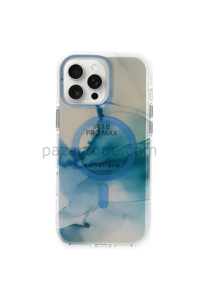 Joko Apple iPhone 16 Pro Max Phantom Magsafe Kapak - Mavi