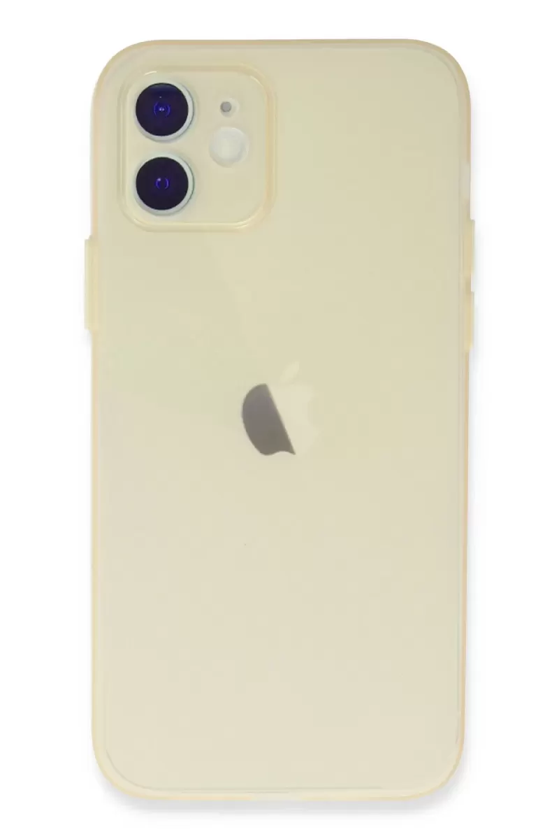 Newface Apple iPhone 12 Kılıf Puma Silikon - Gold