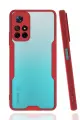 Newface Xiaomi Redmi Note 11T Kılıf Platin Silikon - Kırmızı