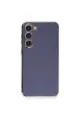 Newface Samsung Galaxy S23 Plus Kılıf Volet Silikon - Mavi