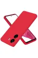 Newface Xiaomi Redmi 13C Kılıf First Silikon - Kırmızı