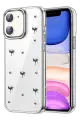 Newface Apple iPhone 12 Fiyonk Desenli Kapak - Desen 1
