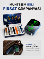 Dokunmatik Akıllı Saat Yeni Nesil Kulaklık Kampanyası Bluetooth Bağlantılı ANC Özelliği