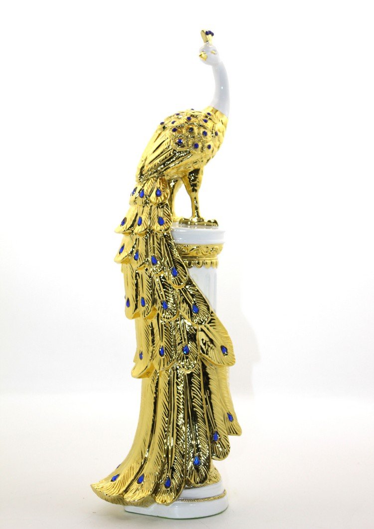 Polyester Tavuskuşu Figürü Model 2