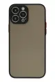 Newface Apple iPhone 13 Pro Kılıf Montreal Silikon Kapak - Siyah