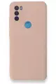 Newface General Mobile GM 21 Plus Kılıf Nano içi Kadife Silikon - Pudra