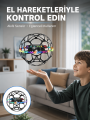 LED Işıklı Futbol Topu Mini Drone Akıllı Sensörlü El Kontrollü