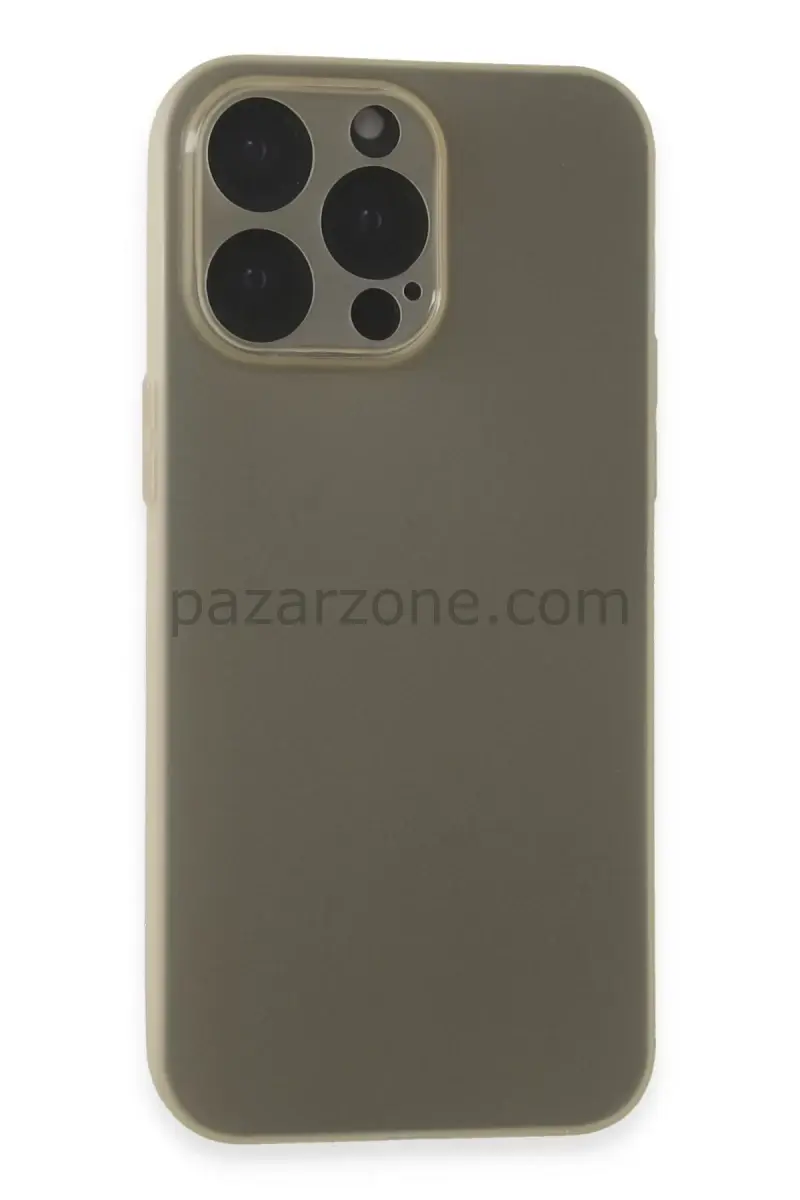 Newface Apple iPhone 15 Pro Max Kılıf Puma Silikon - Gold
