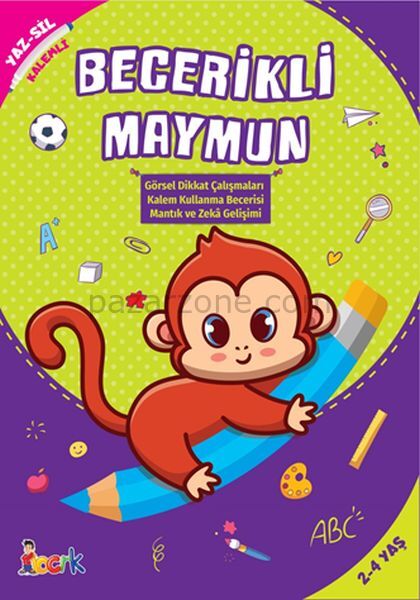 Becerikli Maymun - Yaz-Sil-Kalemli
