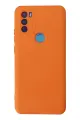 Newface General Mobile GM 21 Plus Kılıf Nano içi Kadife Silikon - Turuncu