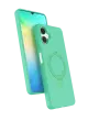 Newface Samsung Galaxy A06 Regal Magsafe Standlı Kapak - Yeşil