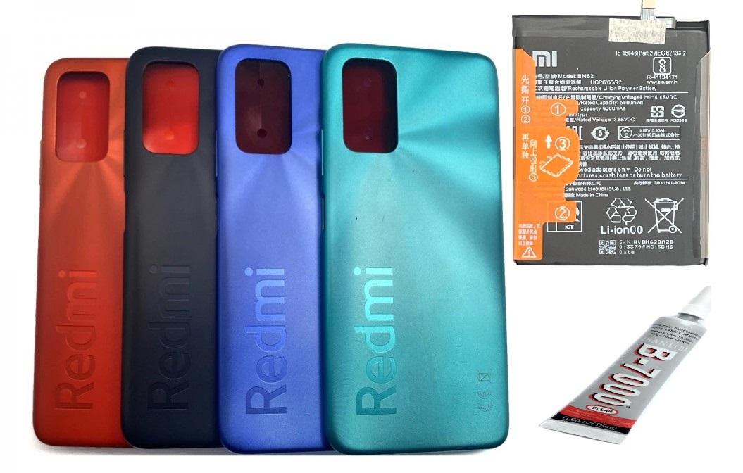 REDMİ 9T ARKA BATARYA KAPAĞI ,BATARYA VE B7000 YAP