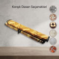 Zemin Koruyucu Soba Muşambası - 100x115 cm - Biyeli Kenar