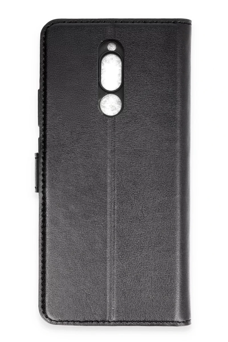 Newface Xiaomi Mi 8 Trend S Plus Kapaklı Kılıf - Siyah