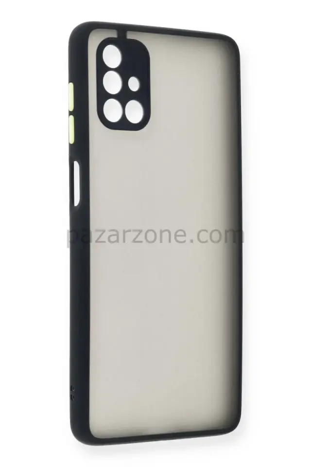 Newface Samsung Galaxy M51 Kılıf Montreal Silikon Kapak - Lacivert