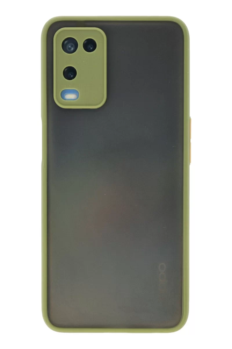 Newface Oppo A54 4G Kılıf Montreal Silikon Kapak - Açık Yeşil
